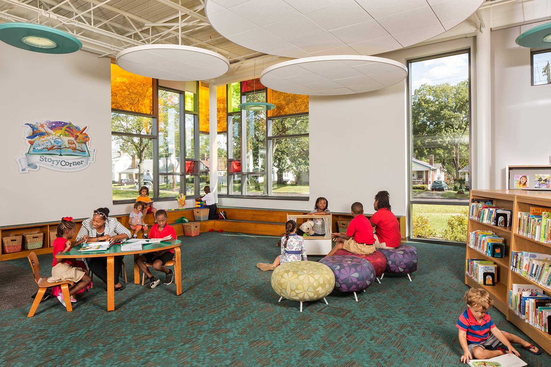 Dayton + Midwest Library Architecture Photographer